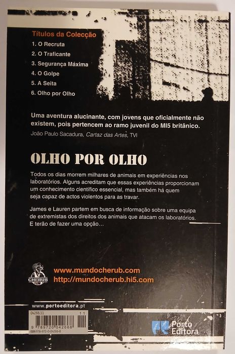 Coleção CHERUB (autor: Robert Muchamore)