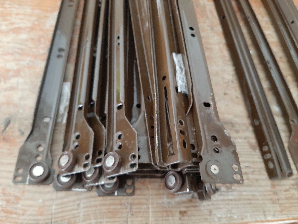 Corrediças para gavetas com 50 cm