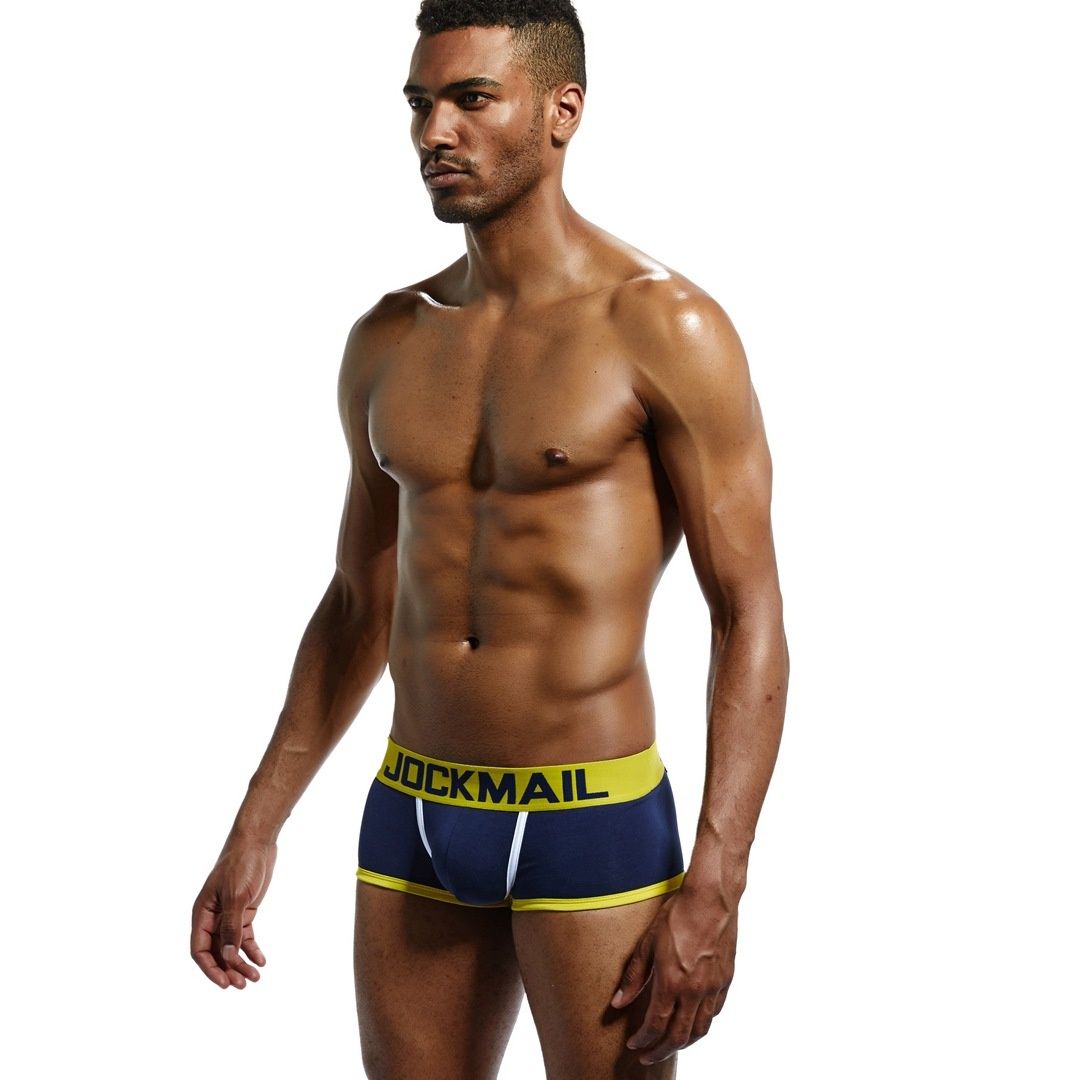 трусики джоки от бренда Jockmal  на M-2XL с открытой попой