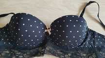 Biustonosz bardotka push-up 75B