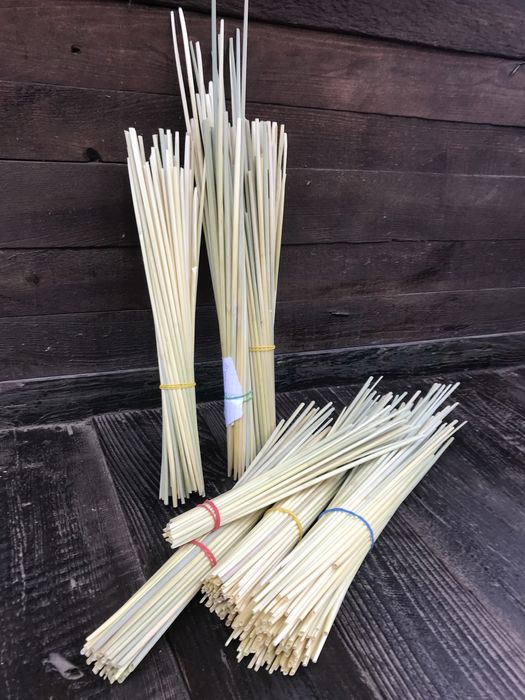 Соломка для пауків, чесаний рогіз, основи , жито , пшениця