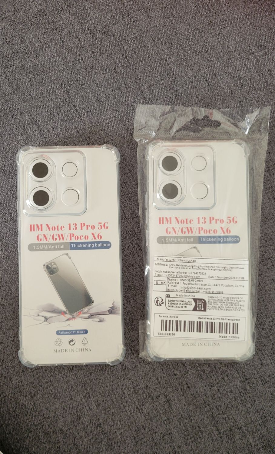 Чехол бампер на телефон Redmi Note 13 Pro 5G