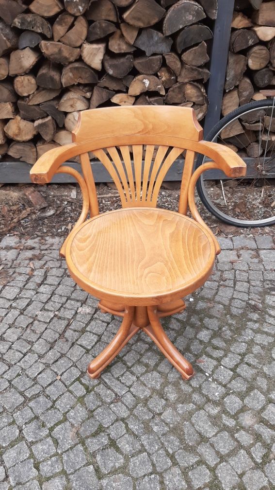 Thonet fotel krzesło obrotowe