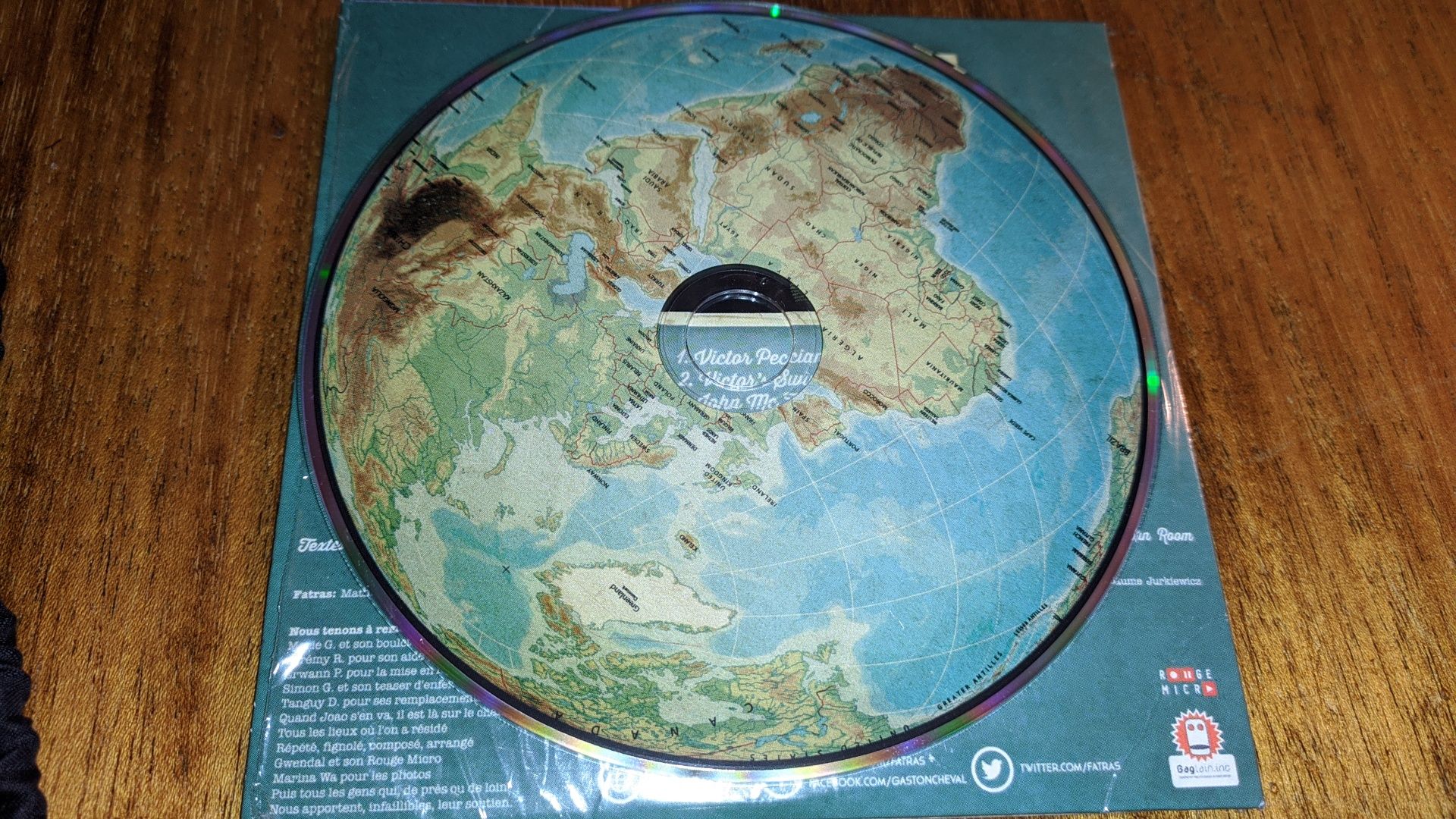 Аудио CD FATRAS GASTON, фирменный диск