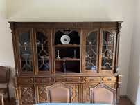 Movel de sala mais mesa e cadeiras