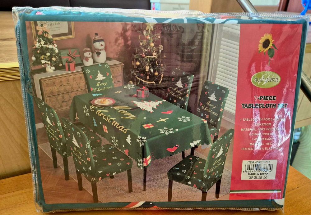 Zestaw na stół i krzesła ŚWIĘTA