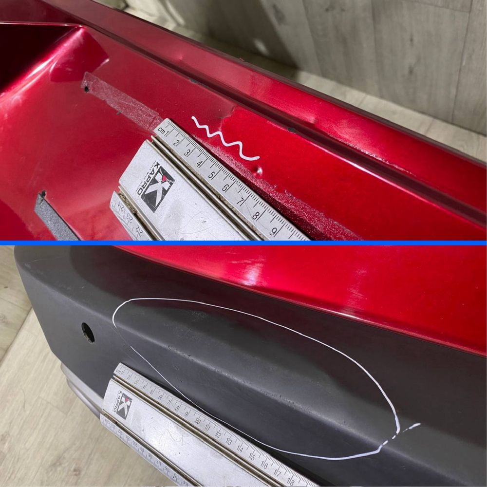 Бампер задний Mazda CX 3 CX-3 CX3 (2015 - 2019 г.) DK8A-50221