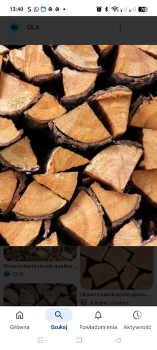 Drewno kominkowe opałowe