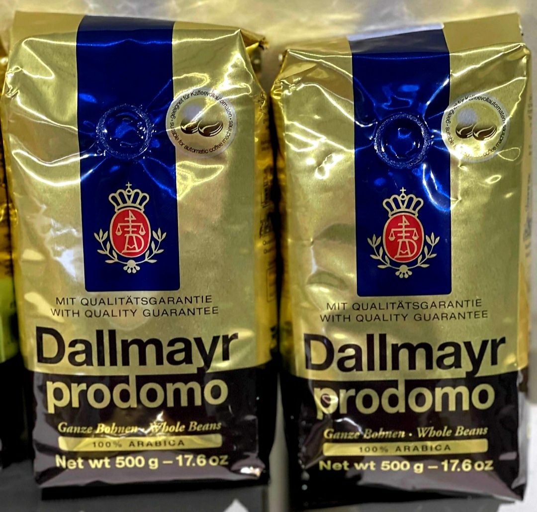 В наличии!!! Кофе в зёрнах dallmayr prodomo 500 грамм