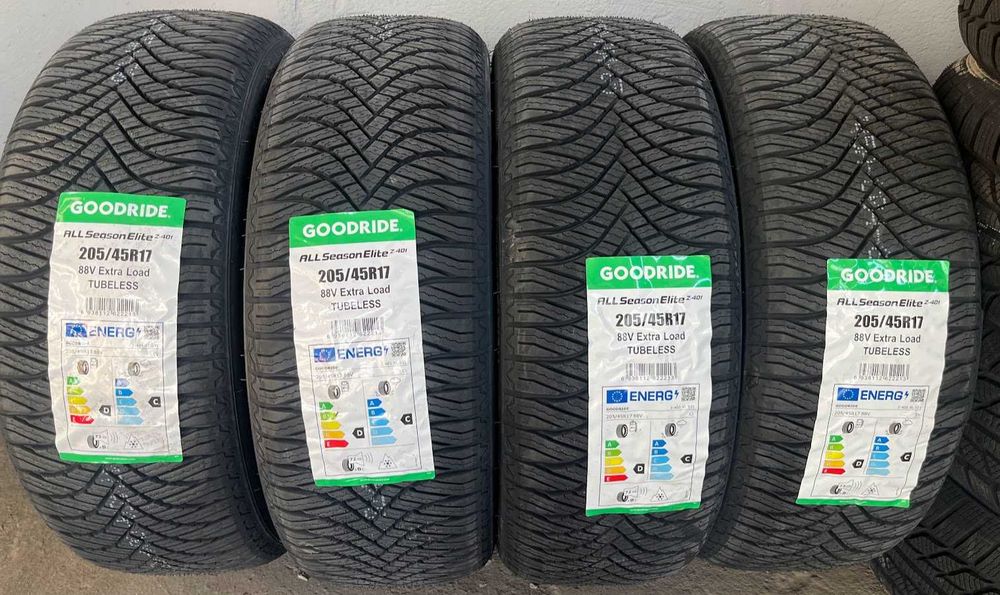 205/45R17 Goodride cztery nowe opony całoroczne 2025r