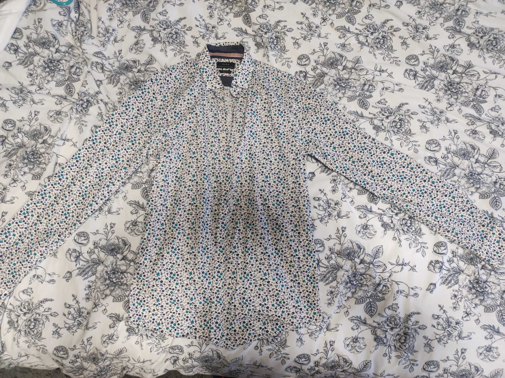 Koszula męska ZARA rozmiar S Slim fit