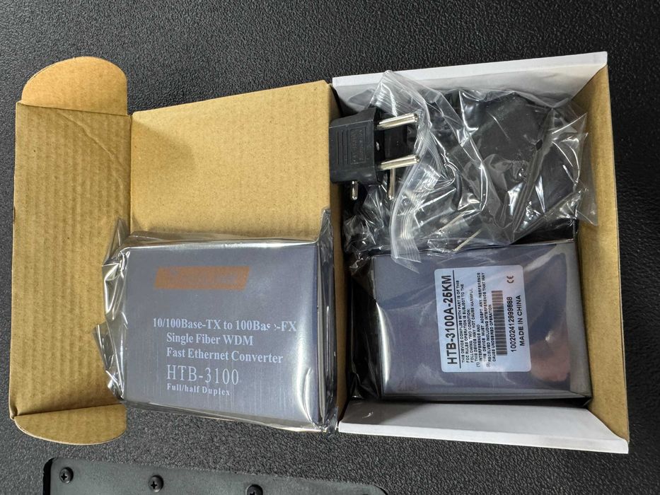 Медіаконвертер NetLink HTB-3100-25KM B
