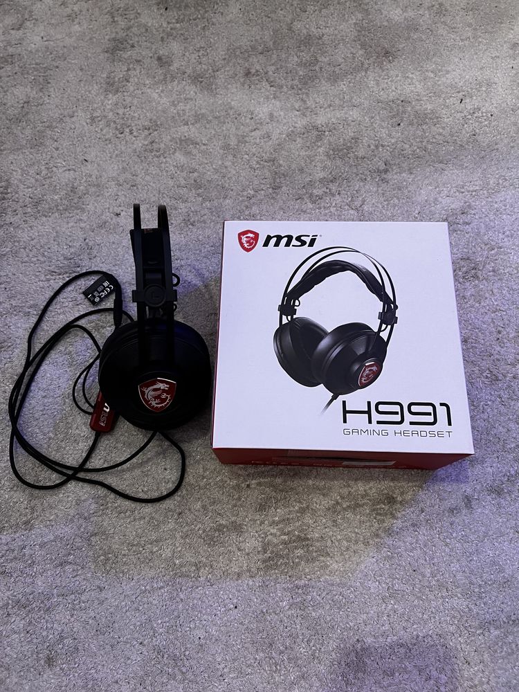 Auscultadores Gaming com Fio Msi H991