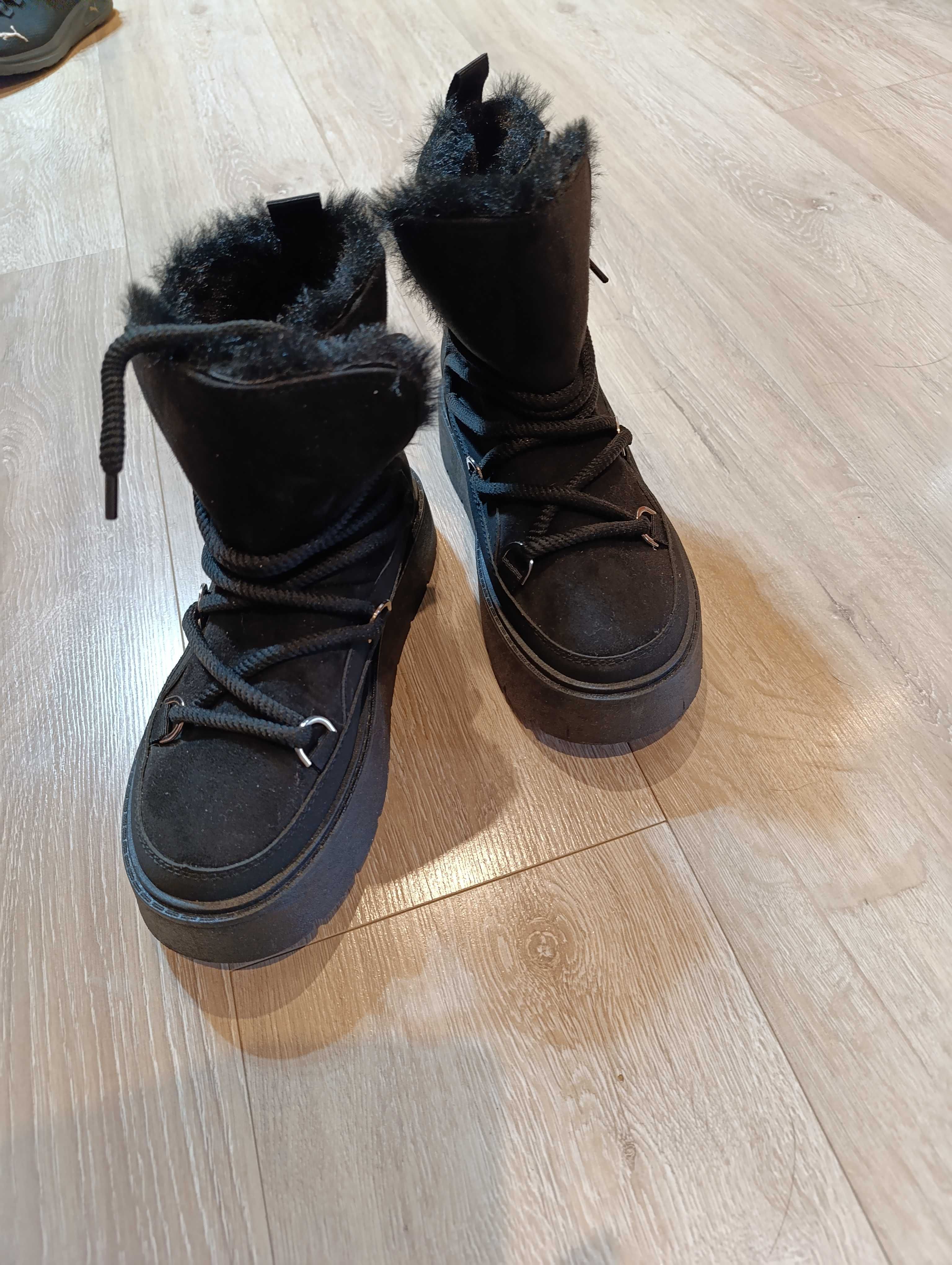 Buty zimowe 38 damskie