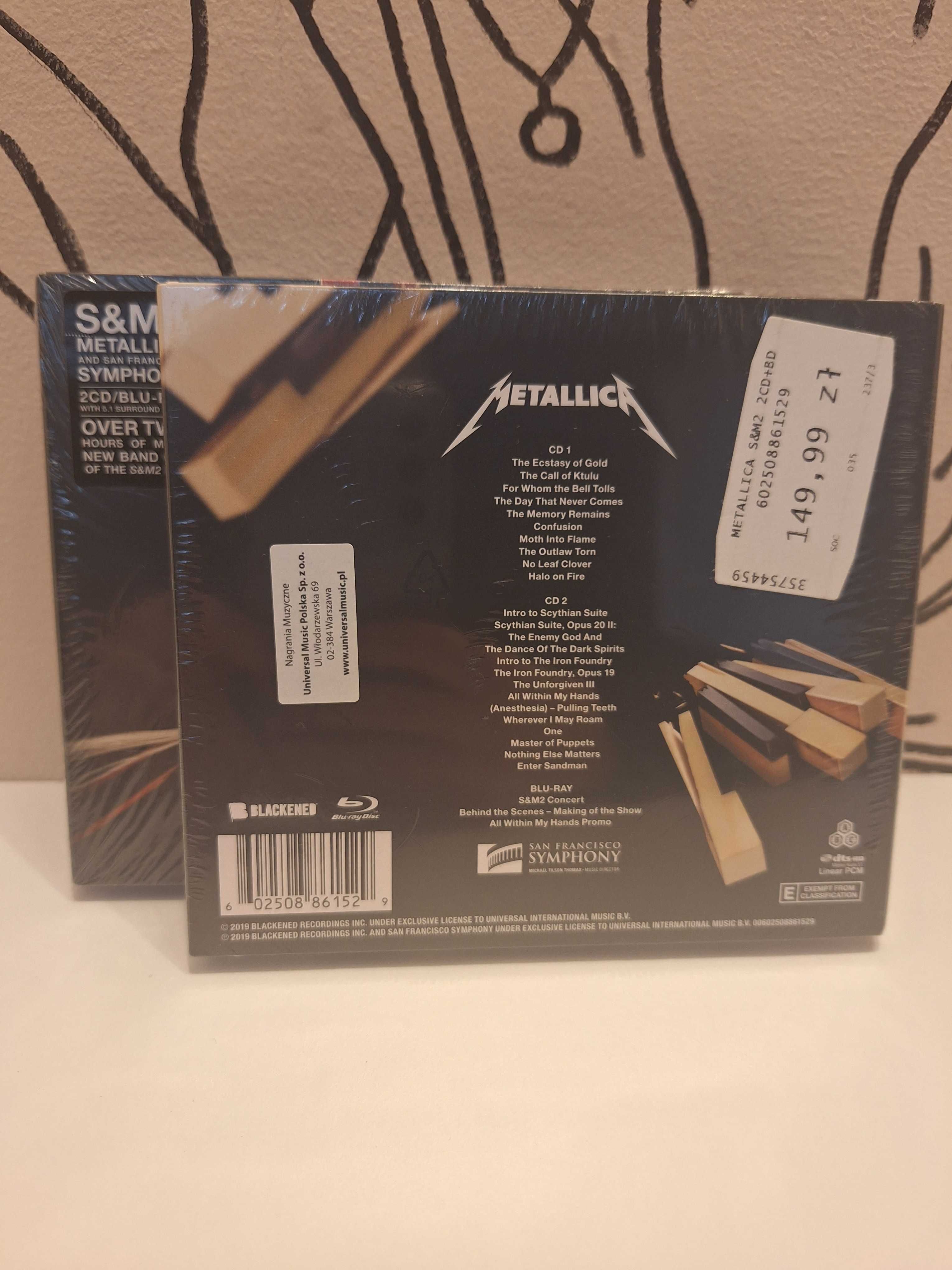 Płyta Metallica S&M and Symphony 2cd