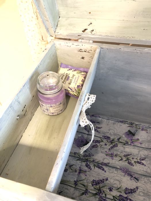 Kufer vintage Shabby chic