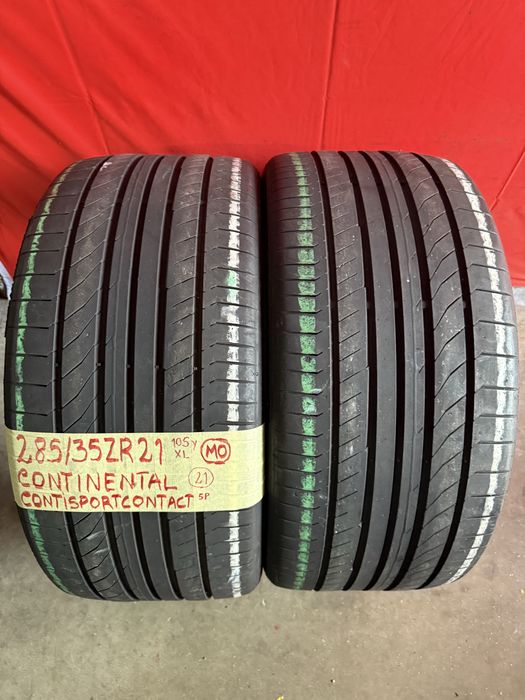 Pneus 285/35/21 Continental Impecaveis