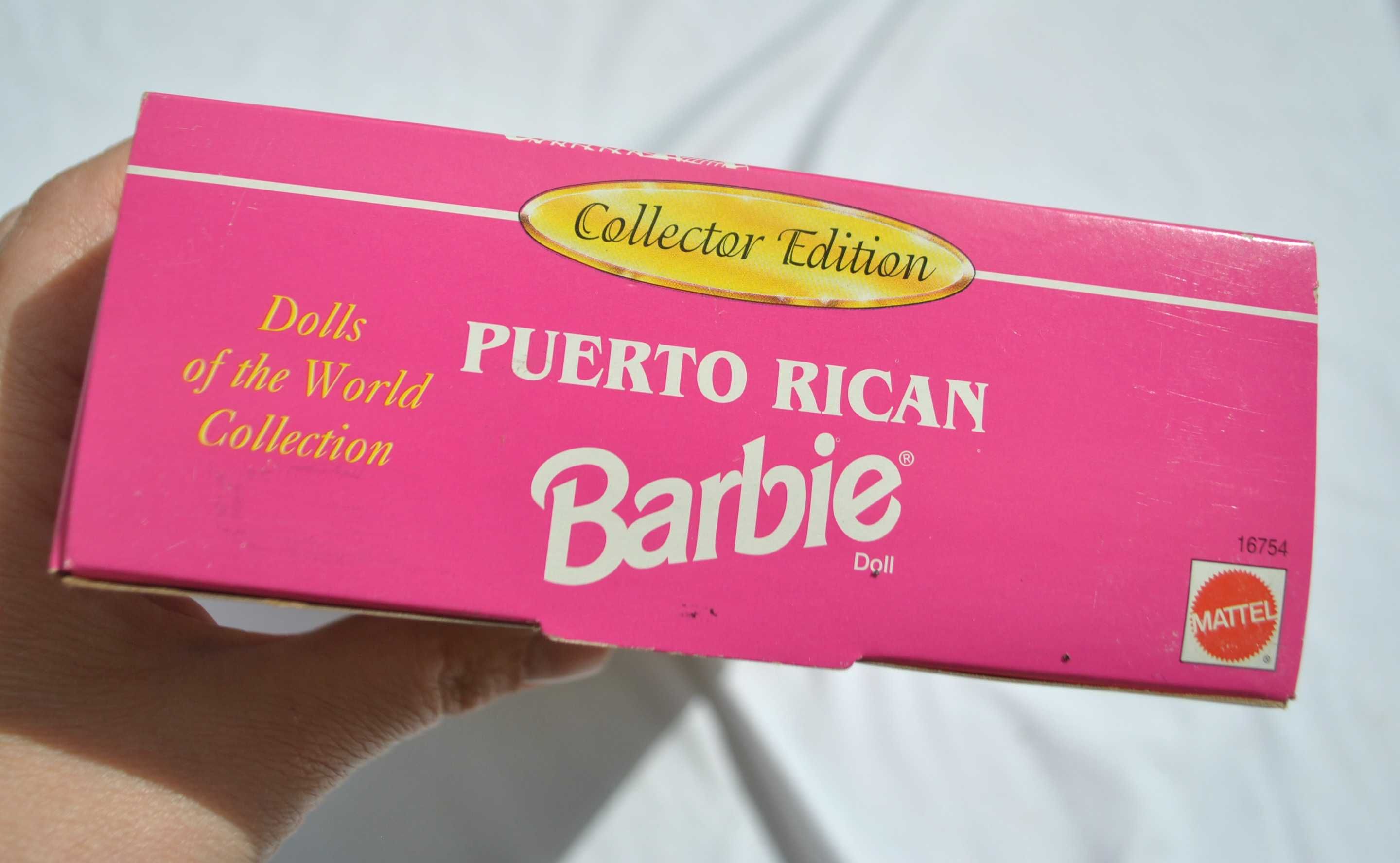 lalka barbie PUERTO RICAN 1996 dolls of the world colletion