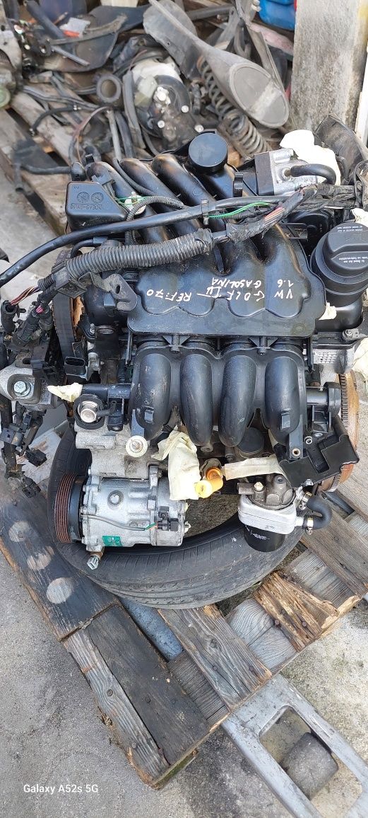 Para peças Volkswagen Golf lV 1.6i gasolina boa mecânica cx velocidade