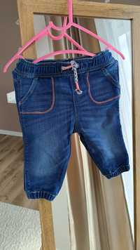 Jeansy z ściągaczami H&M