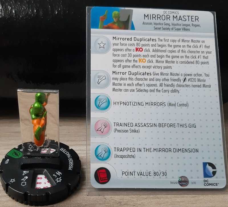 Heroclix Mirror Master