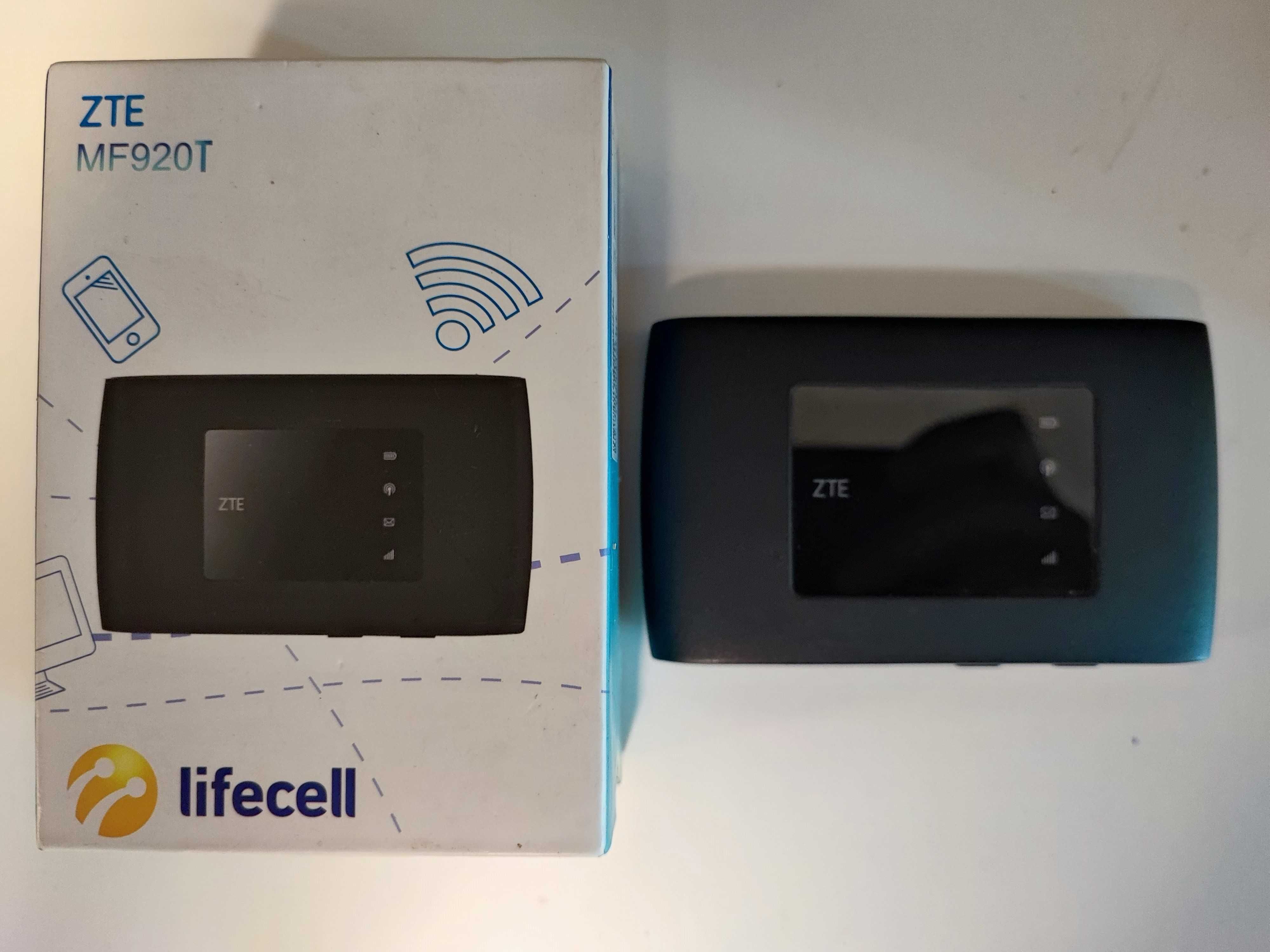 Мобильний Wi-Fi роутер модем ZTE MF920T 4G Lifecell состояние нового