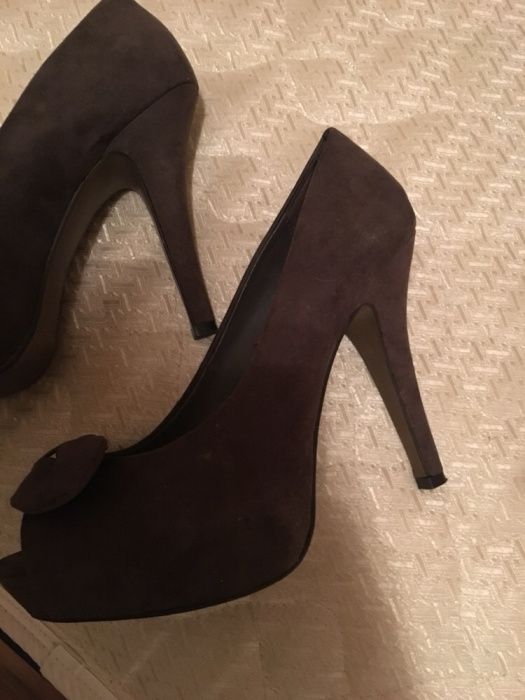 Szpilki zara 37 peep toe wesele sylwester święta