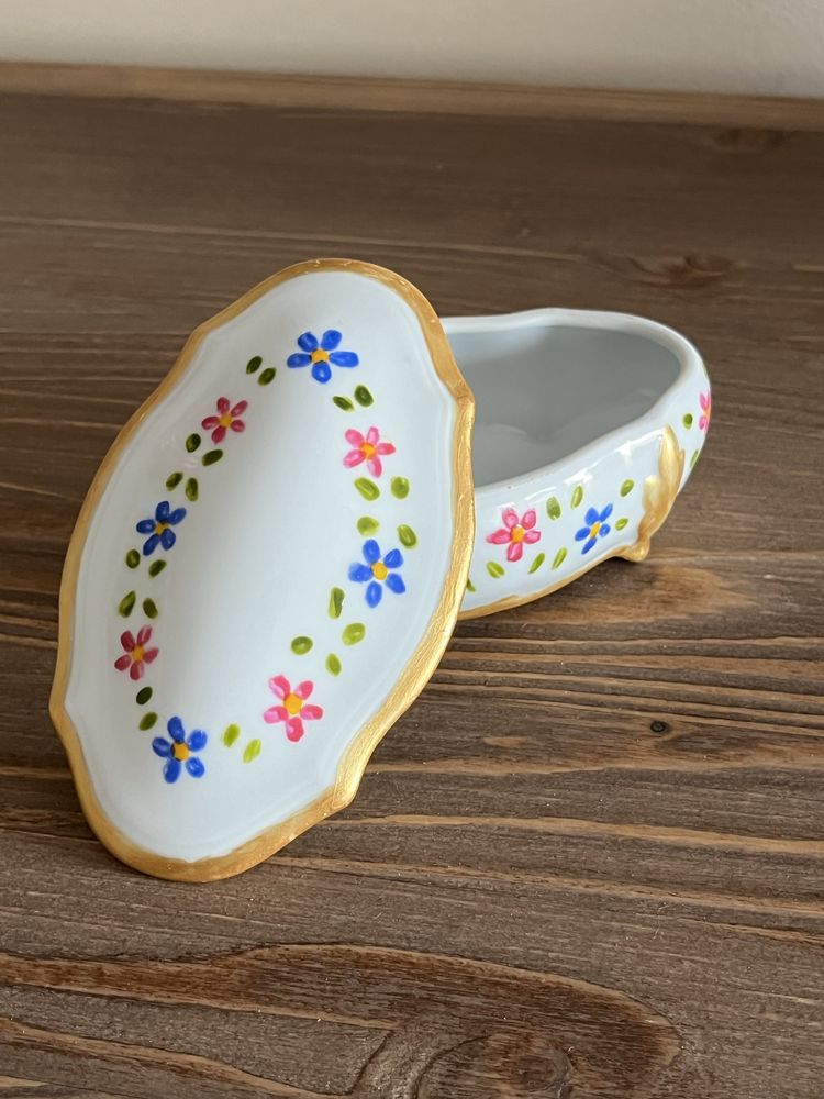 Pozderko  szkatułka porcelana limoges francja