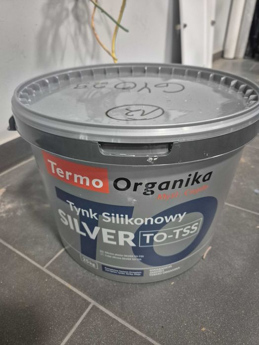 Tynk silikonowy Termoorganika 25 kg kolor TO-GY029