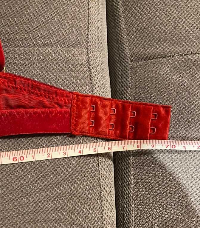 stanik Intimissimi, czerwony, push-up