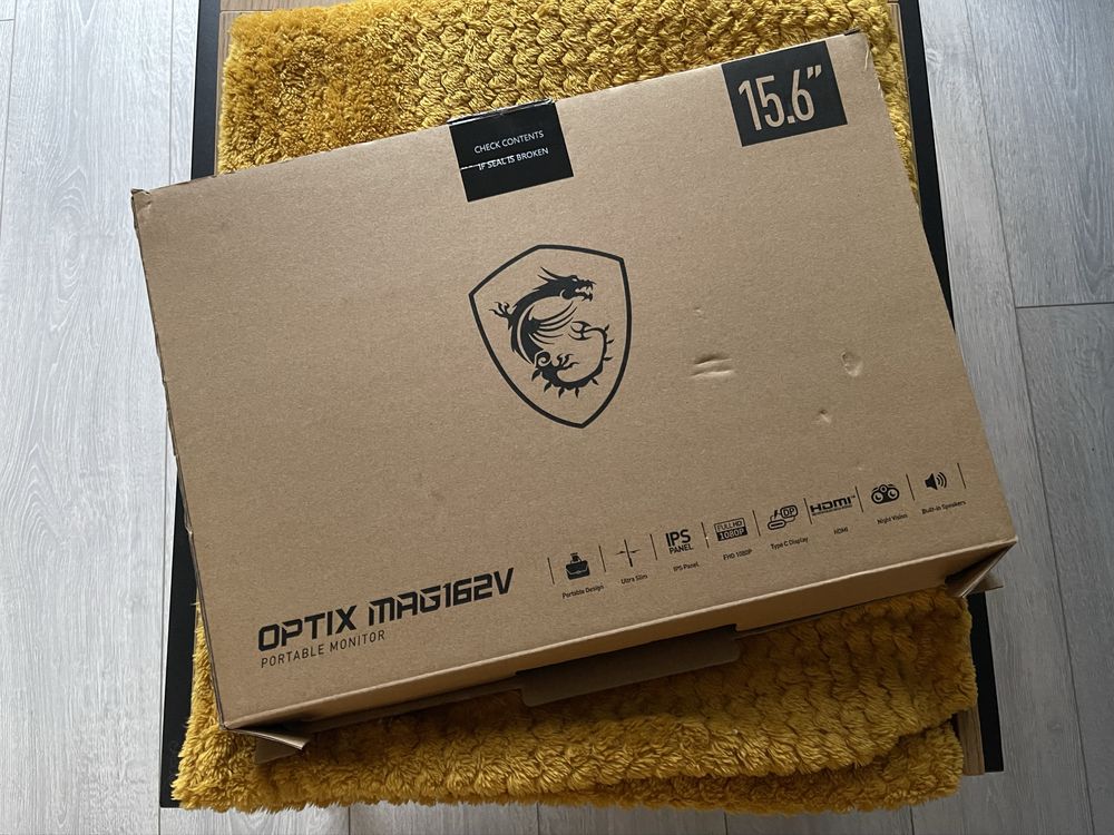 MSI Optix MAG162V – przenośny monitor Full HD 15,6”