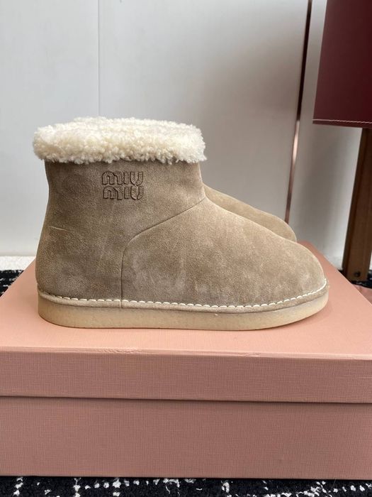 Buty zimowe Miu Miu! Naturalny zamsz! Premium 36-41