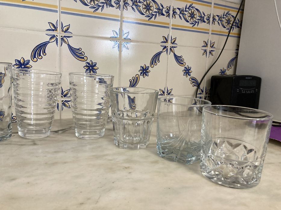 Copos varios tamanhos