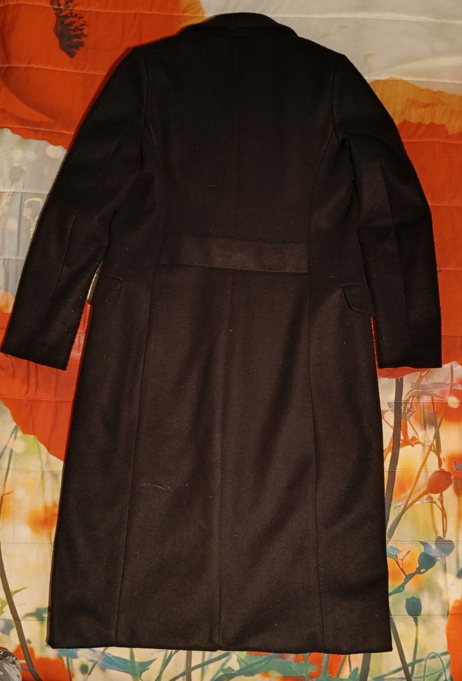 Casaco longo preto