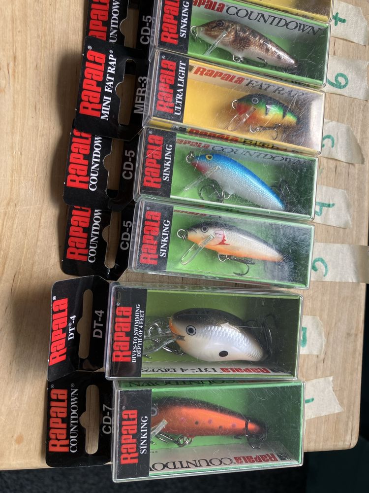 woblery rapala rozne