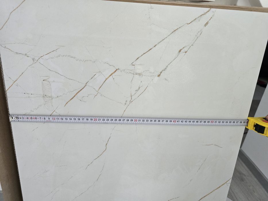 Gres szkliwiony hiszpański Emigres PERAL WHITE lappato 59,6x119,5 gat.