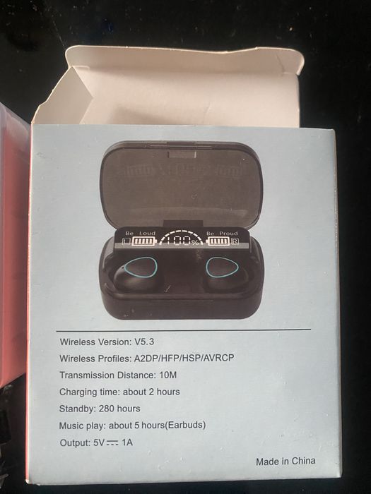 Słuchawki bezprzewodowe douszne bluetooth true wireless headset