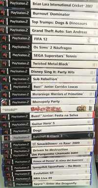 Jogos PS2 (Lista e preços da descrição)