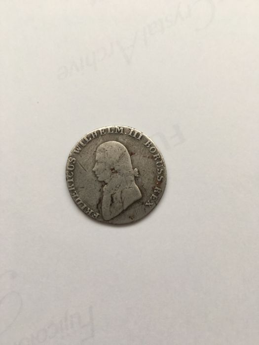 Монета 1803 wilhelm III