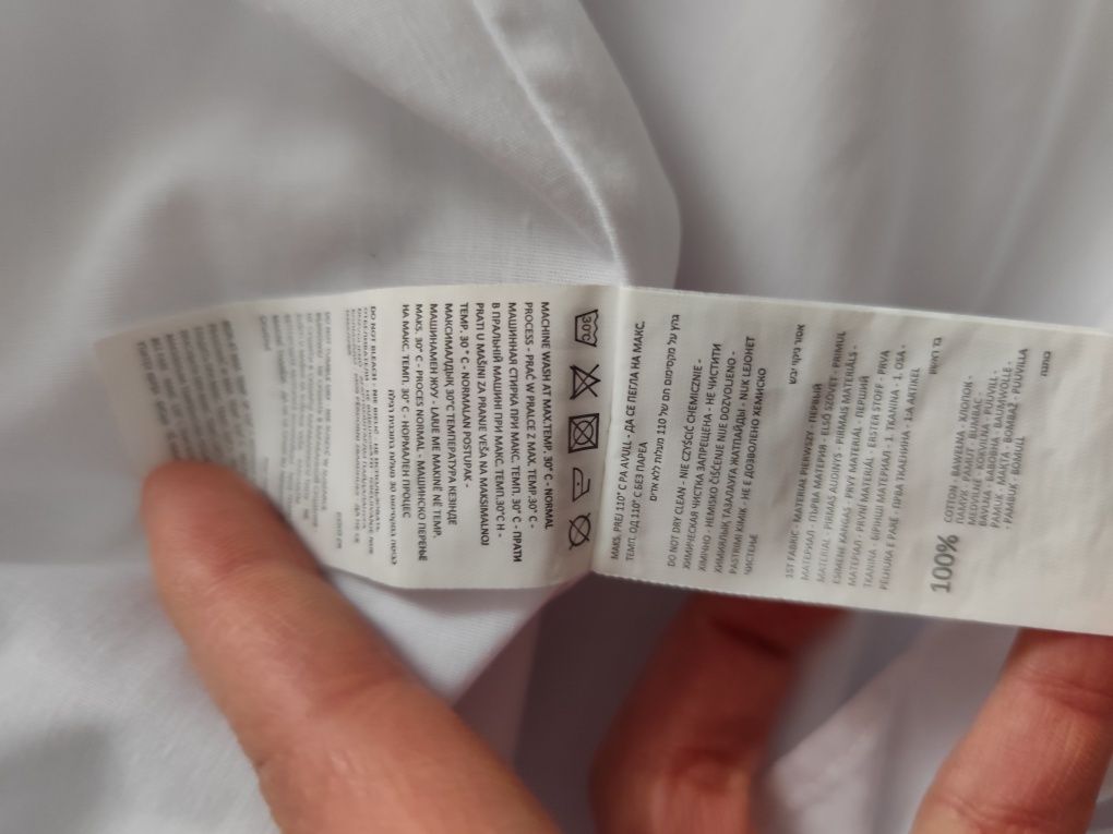 Sukienka biała 100% cotton Cropp S