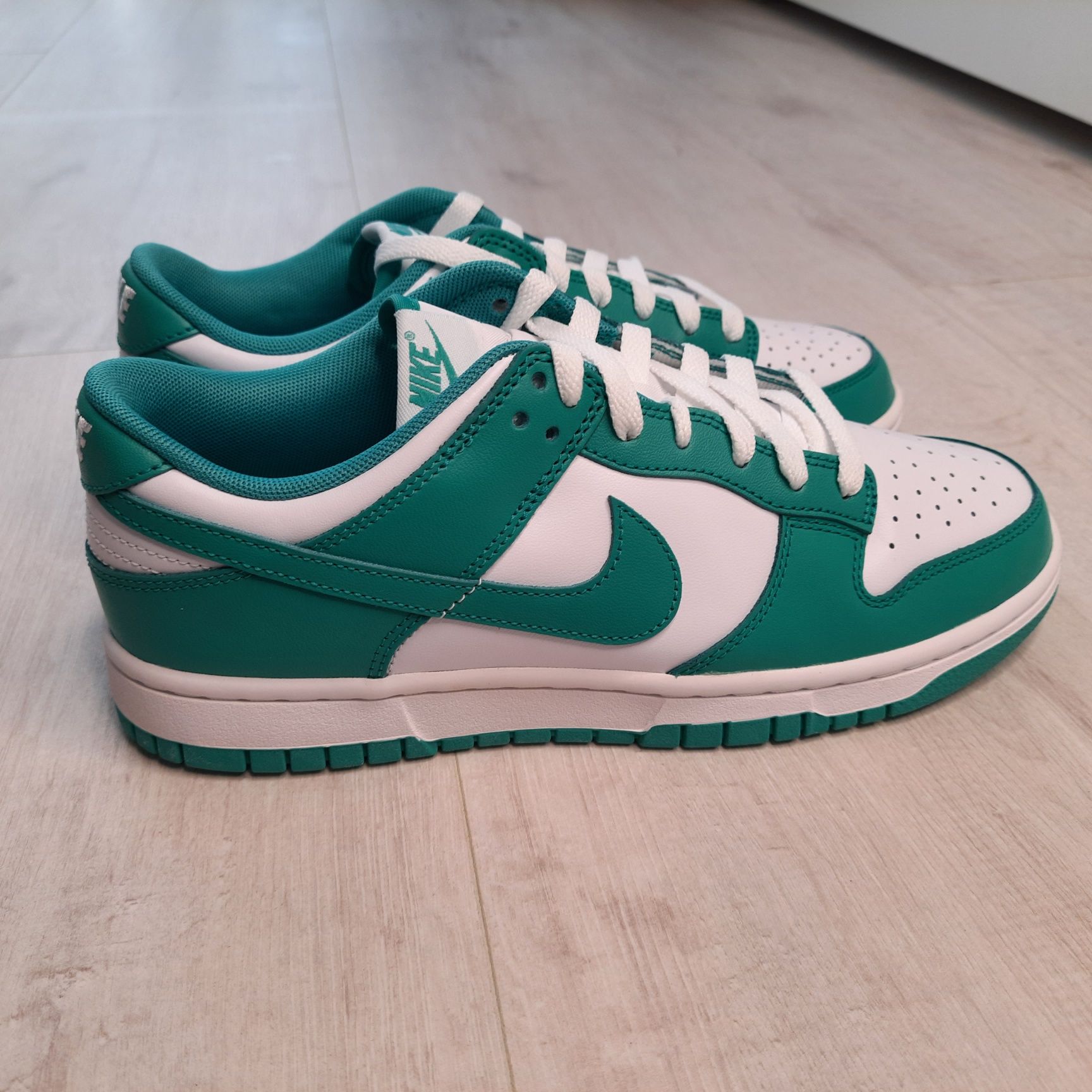 Оригінальні чоловічі кросівки Nike Dunk Low Retro Clear Jade (DV0833-1