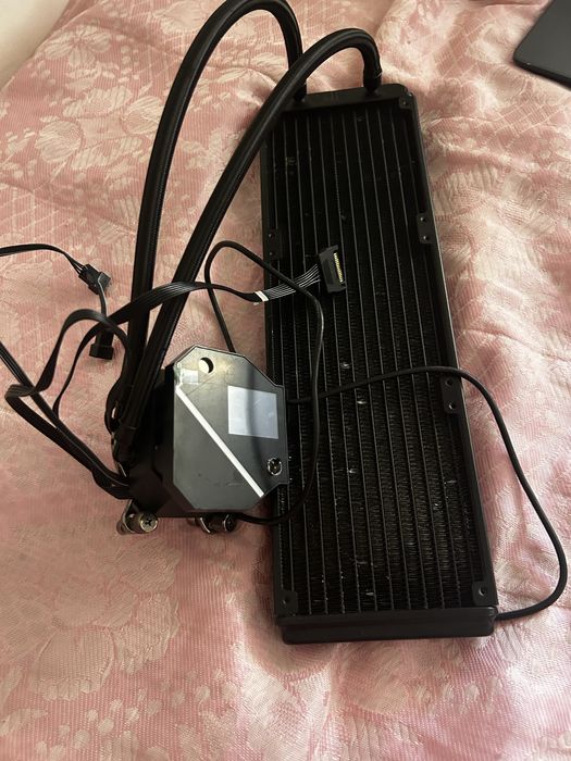2x cooler liquido corsair nautilius 360 rs- radiador