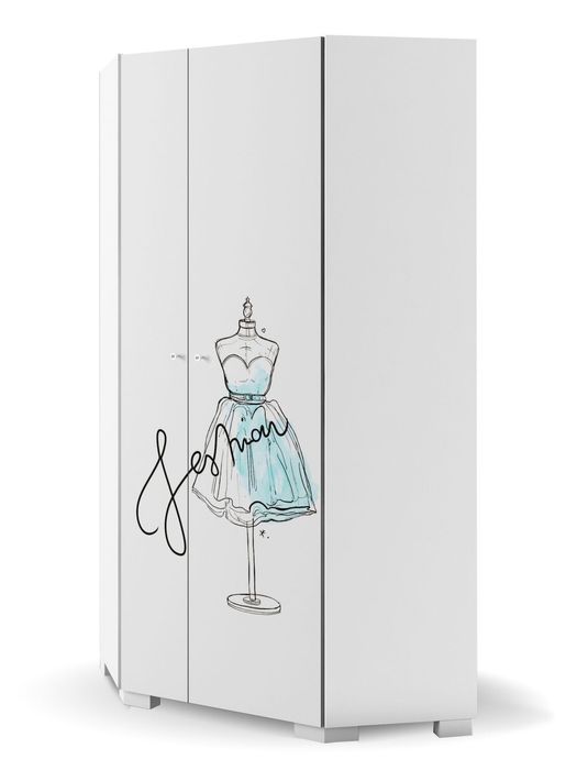 Zestaw mebli Meblik Fashion Mint do pokuju dziewczynki