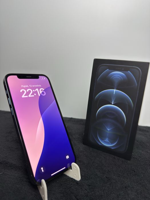 iPhone 12 Pro|Pacific Blue|100%|Super Stan|Pełen Zestaw