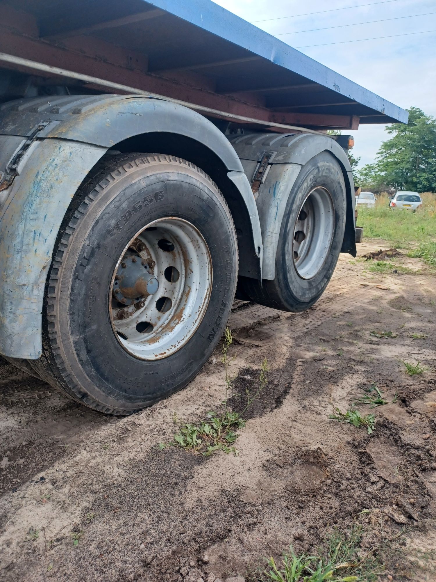 Scania P 94 linowiec hakowiec wywrotka 6x2