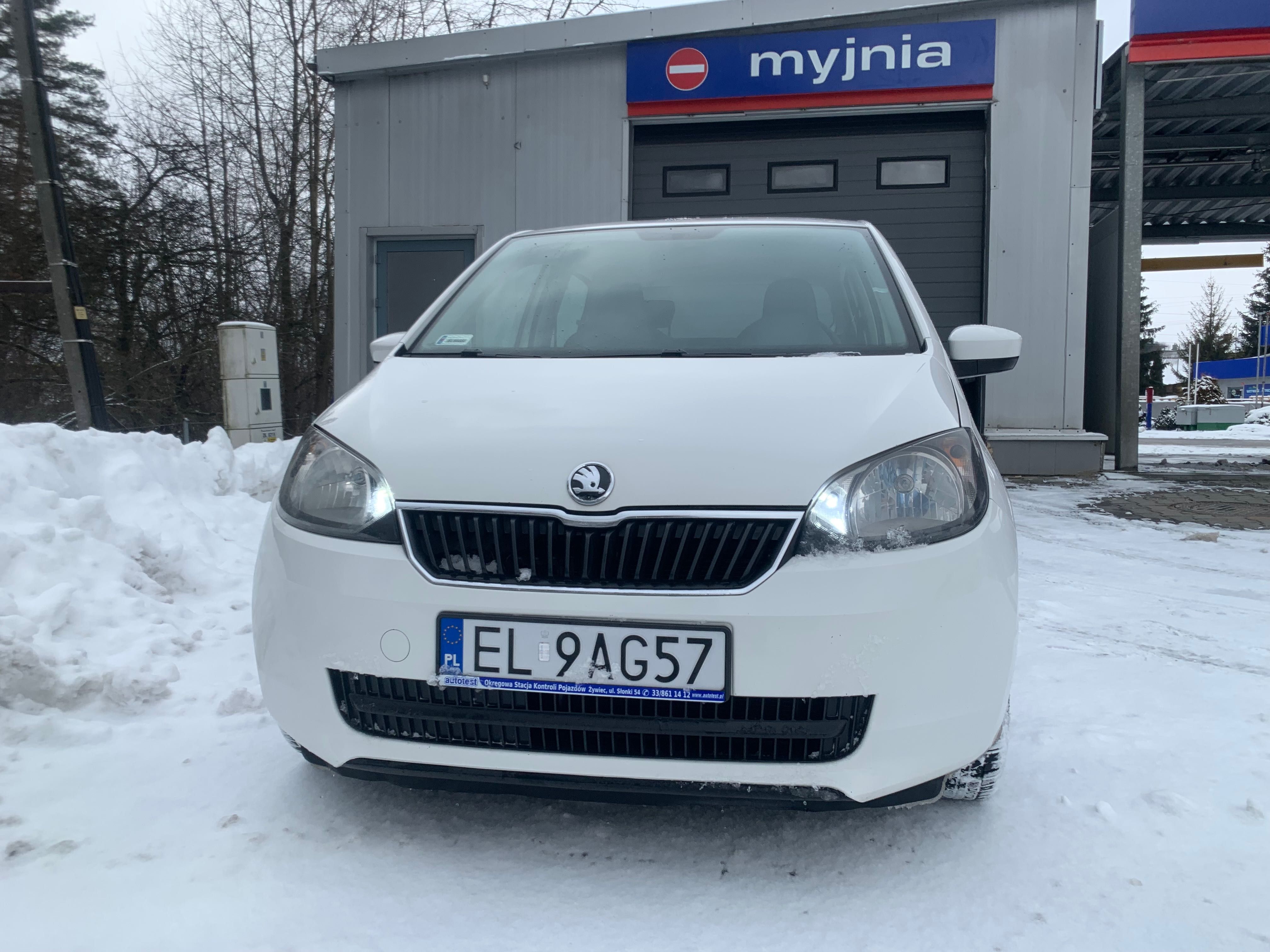 Wynajem samochodu Skoda Citigo LPG klima wypożyczalnia