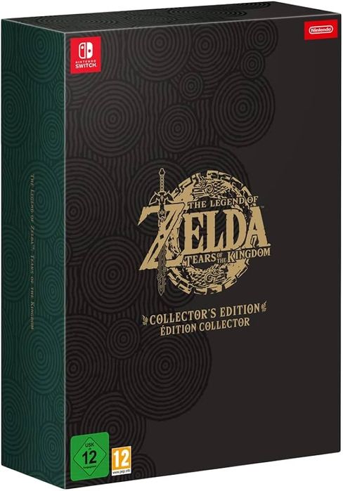 Zelda Switch Tears of the Kingdom Colecionador SELADO