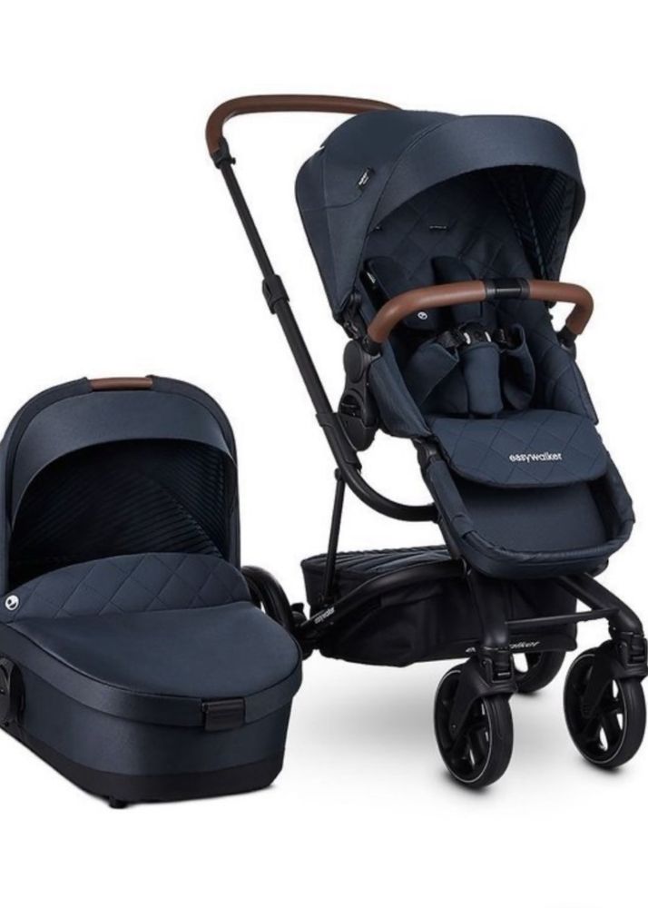 Easywalker Harvey 3 wózek wielofunkcyjny 2w1 Premium Saphire Blue