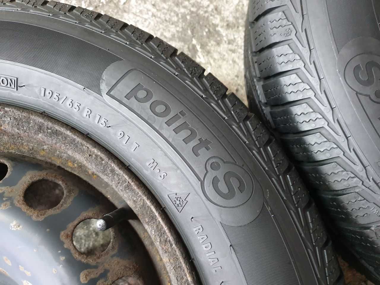 Felgi stalowe Citan Kangoo R15 5x108 opony letnie 195/65R15 6mm