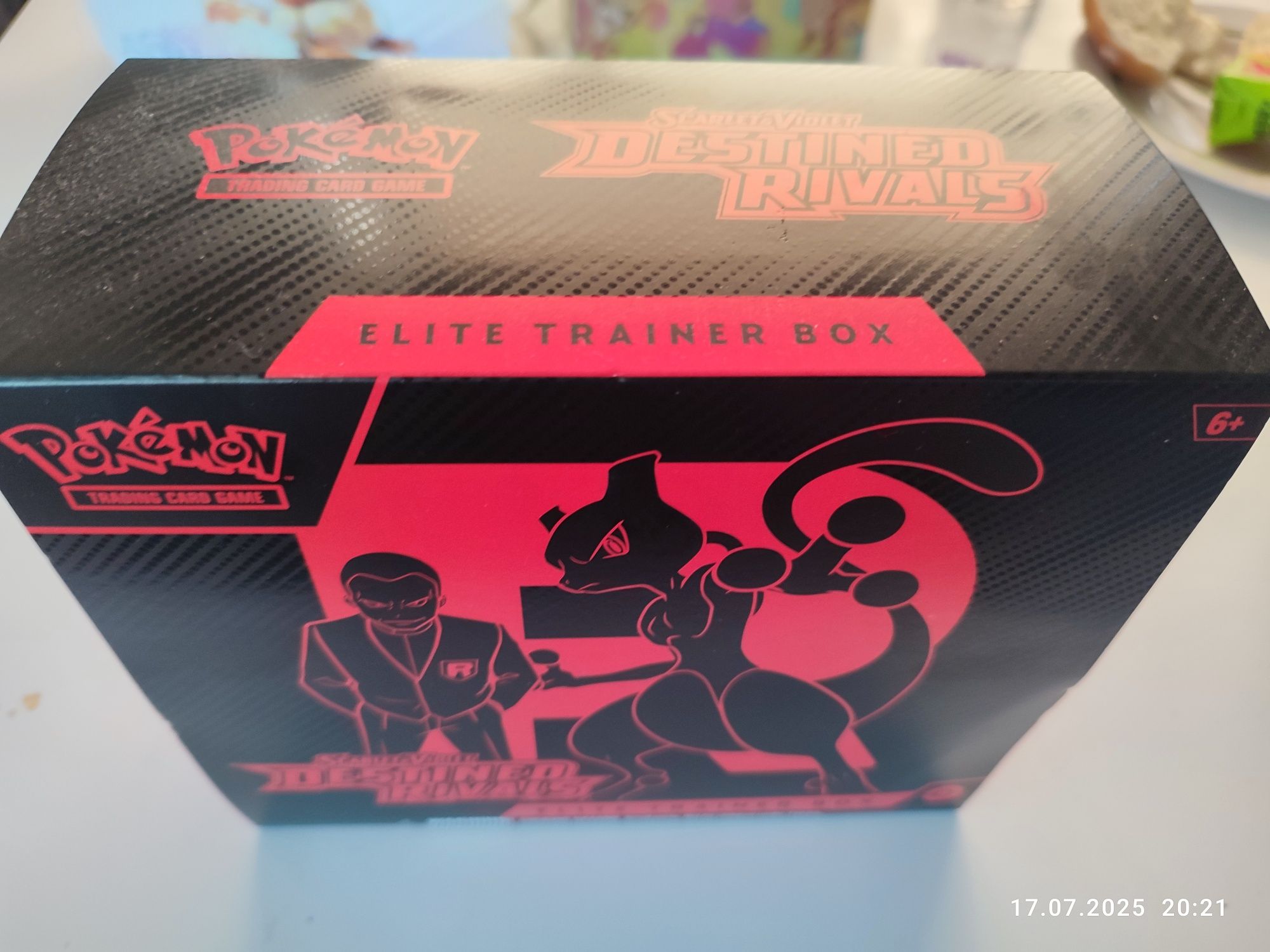 Karty pokemon - etb destined rivals, bez boosterów